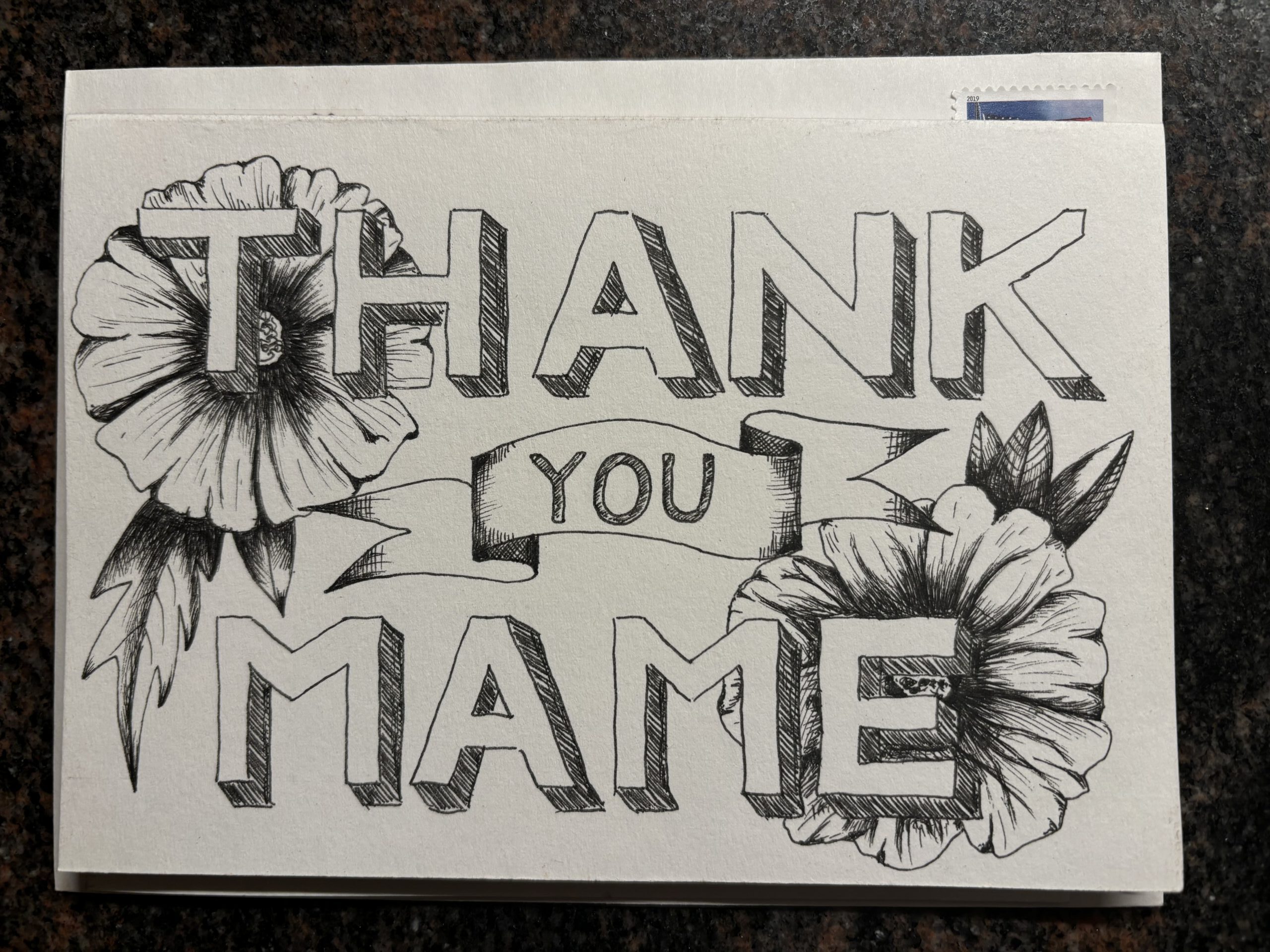 Thank you Card